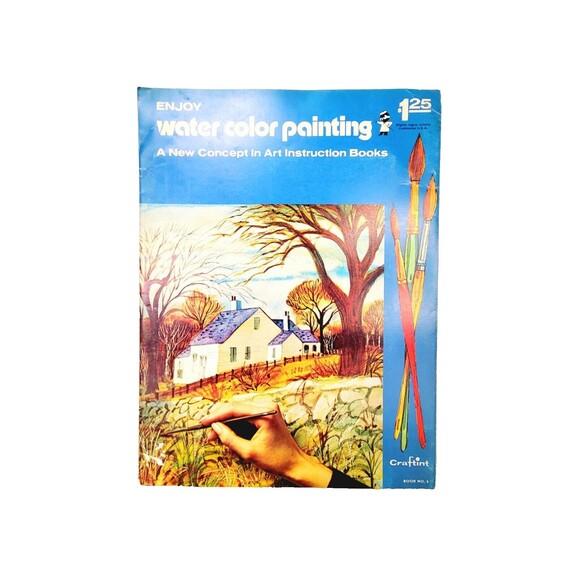 Vintage 70s Craftint A New Concept In Art Instruction Book Lot of 3 Books Set - Picture 6 of 10